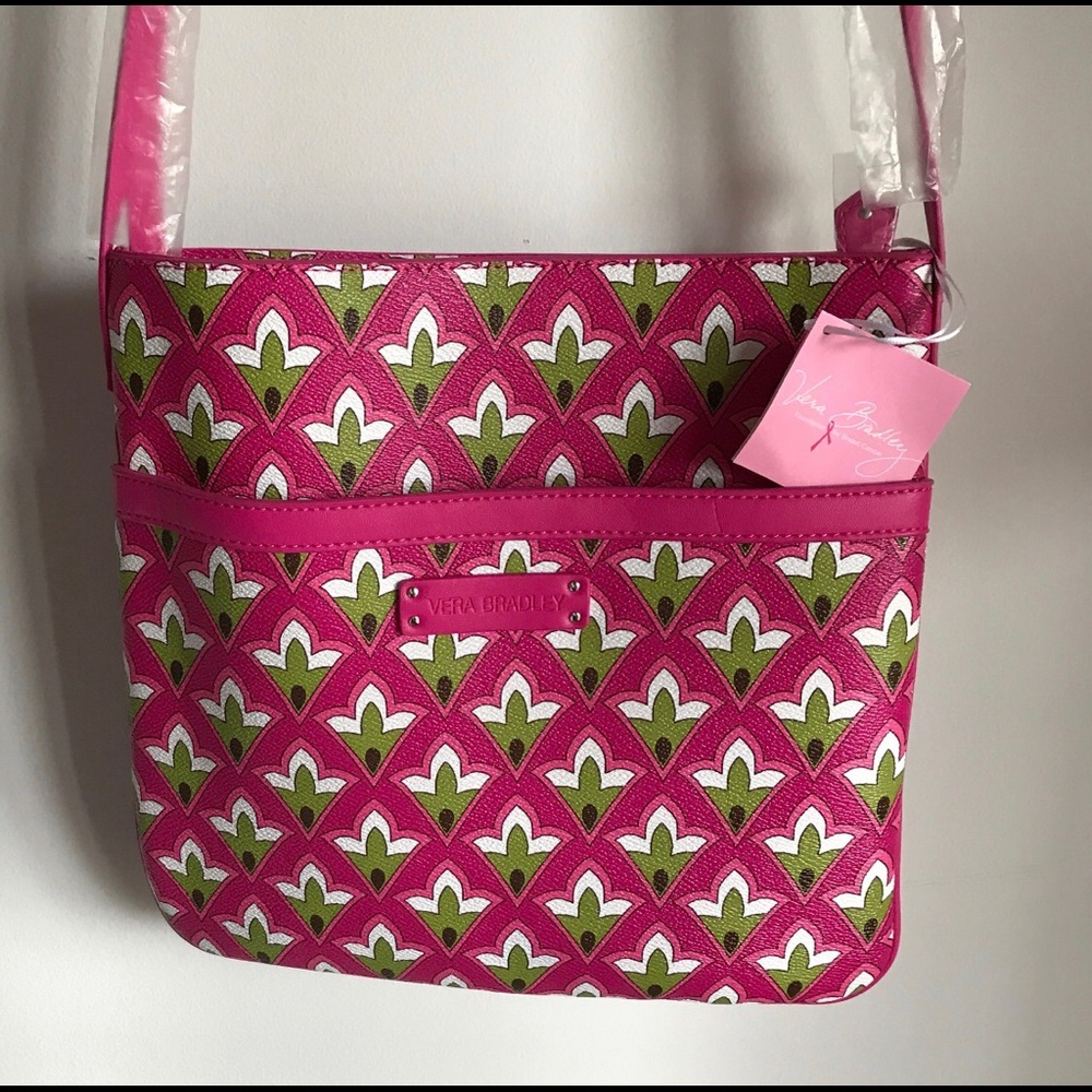 Vera Bradley Petite Pink Slim Hipster, NWT